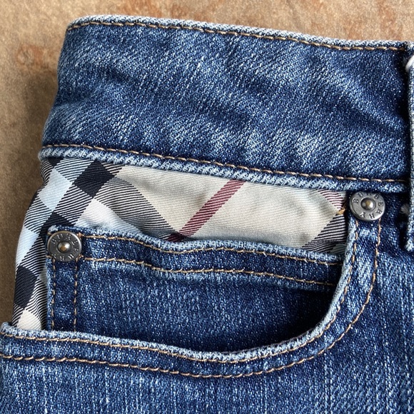 Burberry London Mini Denim Skirt Y2K 90s size 8 - Picture 4 of 8